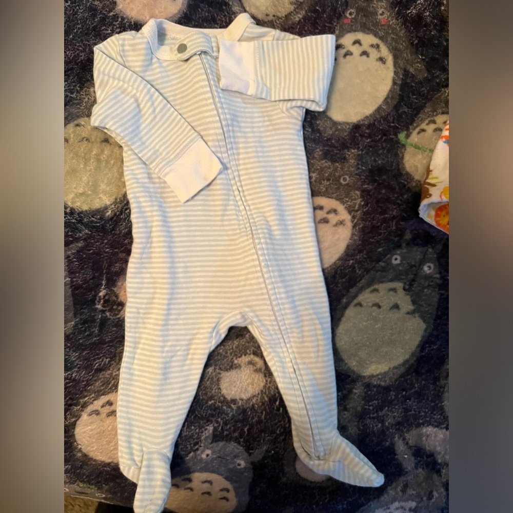 Striped 0-3 Month Sleeper